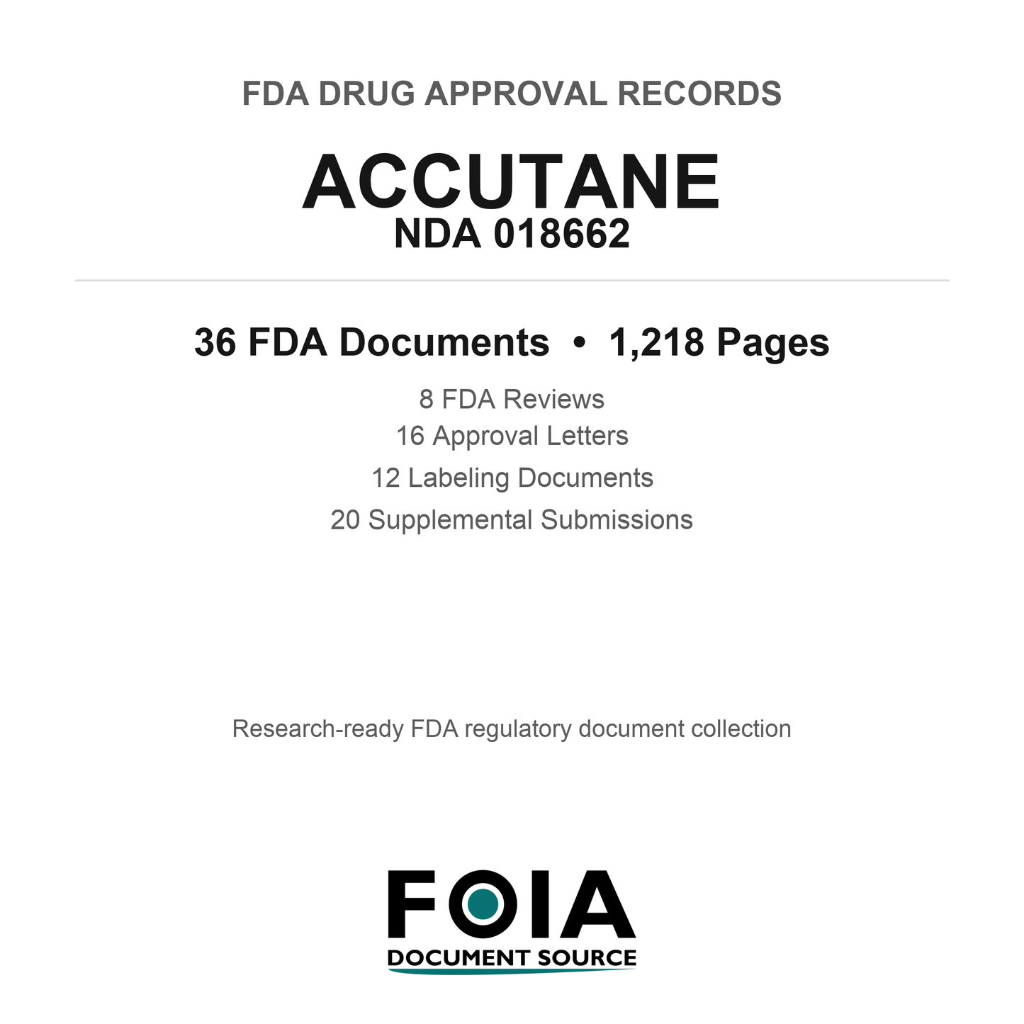 FDA ACCUTANE NDA 018662 Approval Package — Reviews & Approval Records