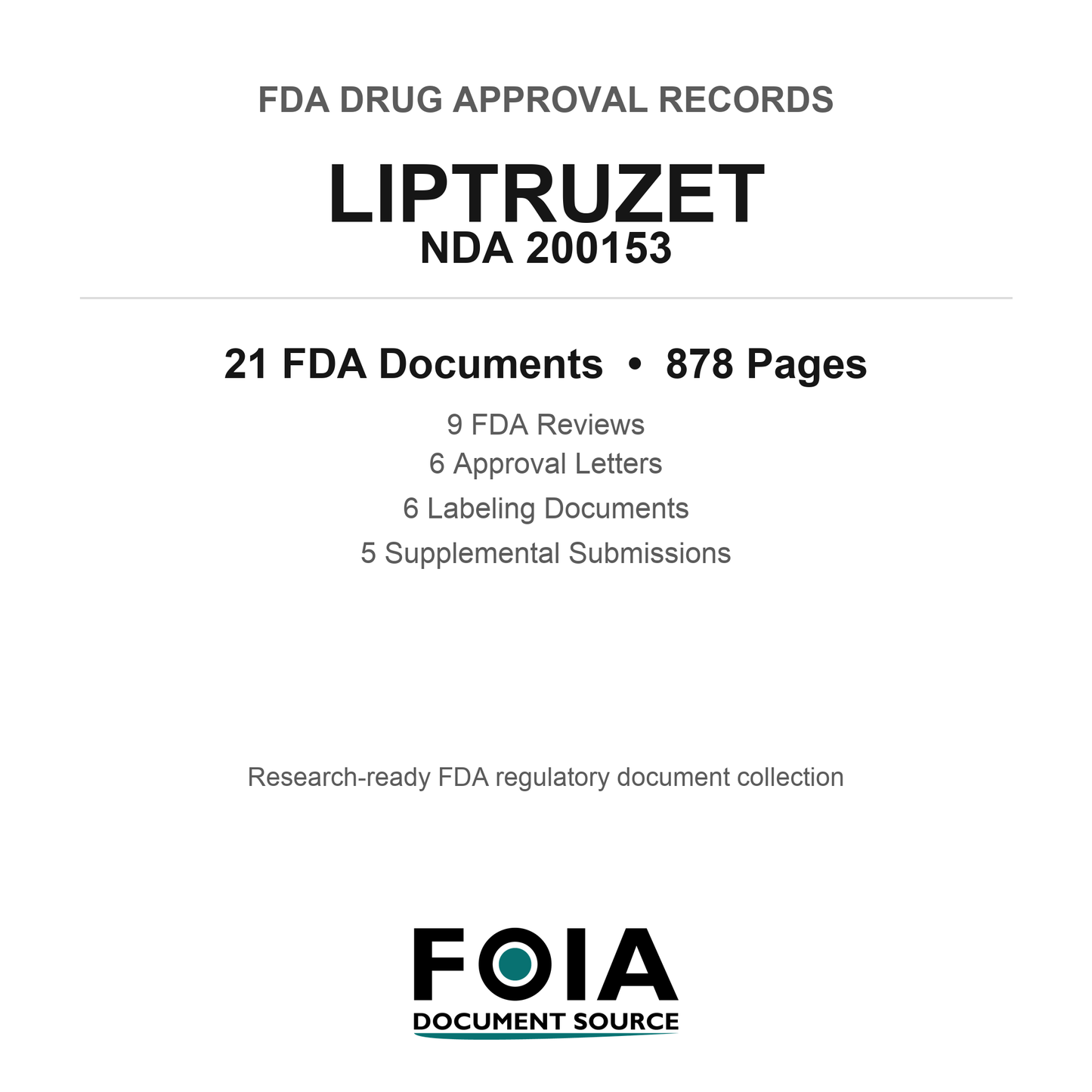 FDA LIPTRUZET NDA 200153 Approval Package — Reviews & Approval Records
