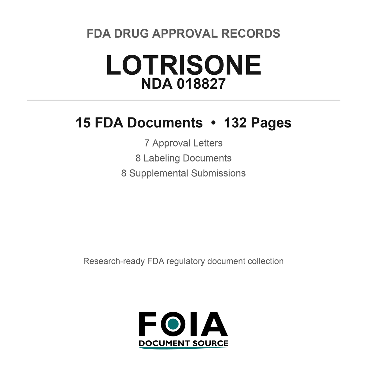 FDA LOTRISONE NDA 018827 Approval Package — Approval Records & Labeling