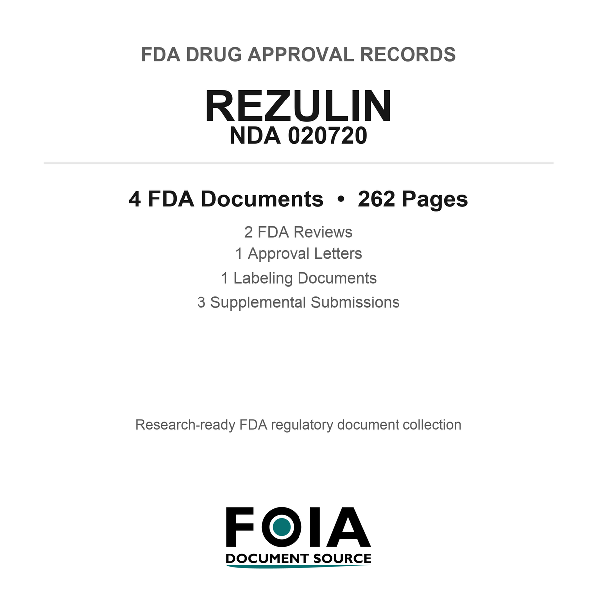 FDA REZULIN NDA 020720 Approval Package — Reviews & Approval Records