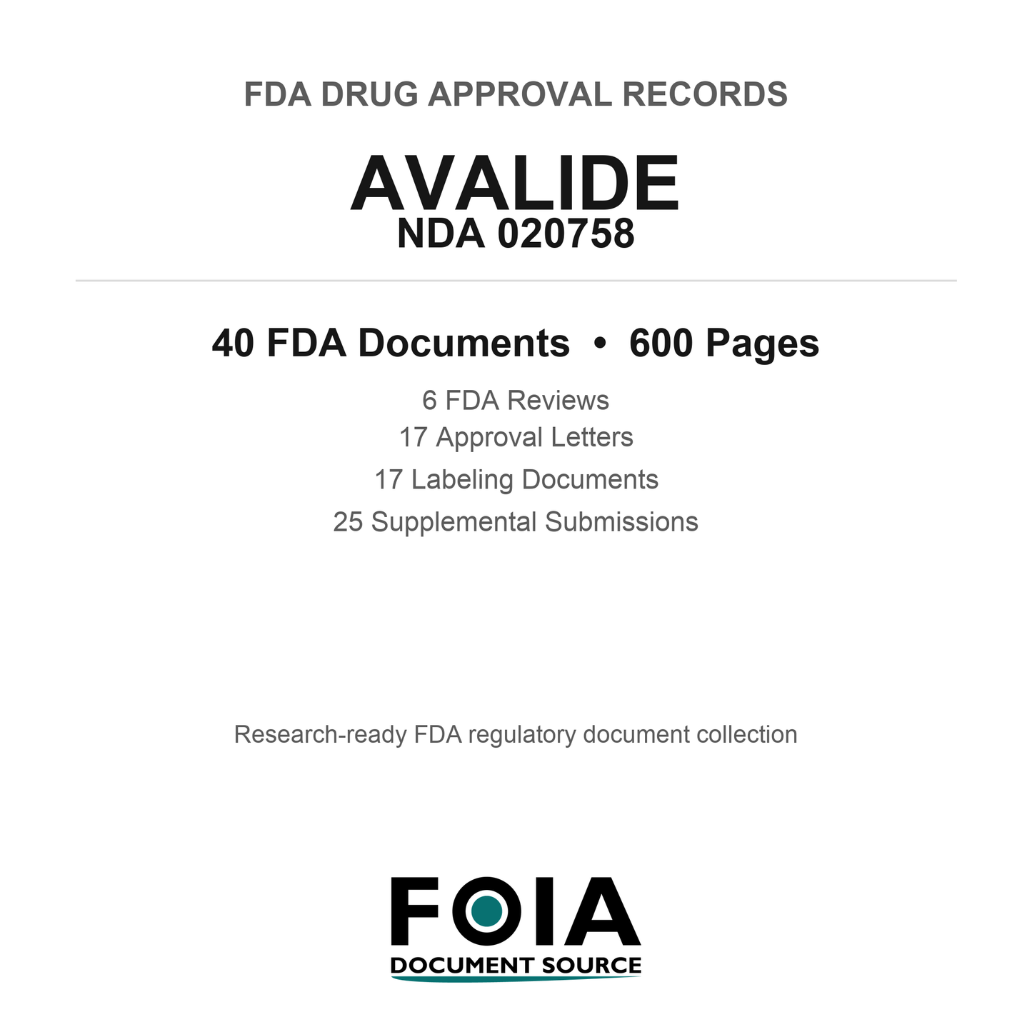 FDA AVALIDE NDA 020758 Approval Package — Reviews & Approval Records