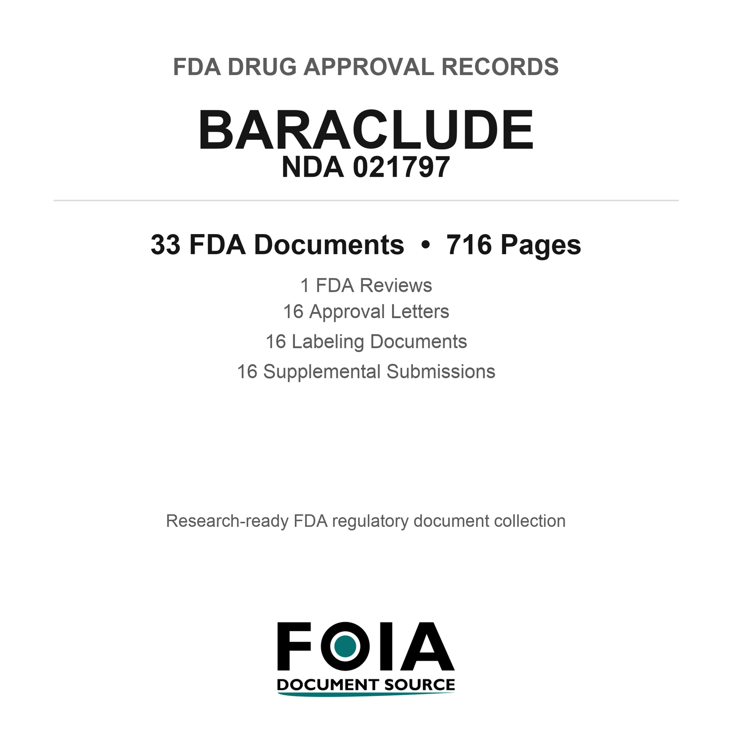 FDA BARACLUDE NDA 021797 Approval Package — Reviews & Approval Records