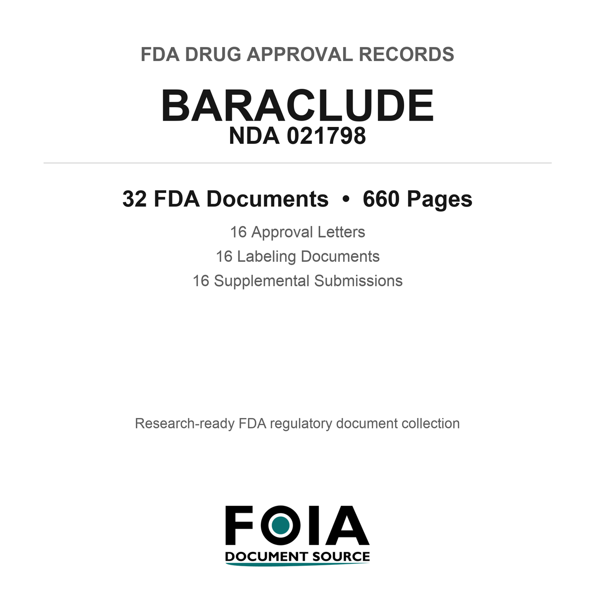 FDA BARACLUDE NDA 021798 Approval Package — Approval Records & Labeling