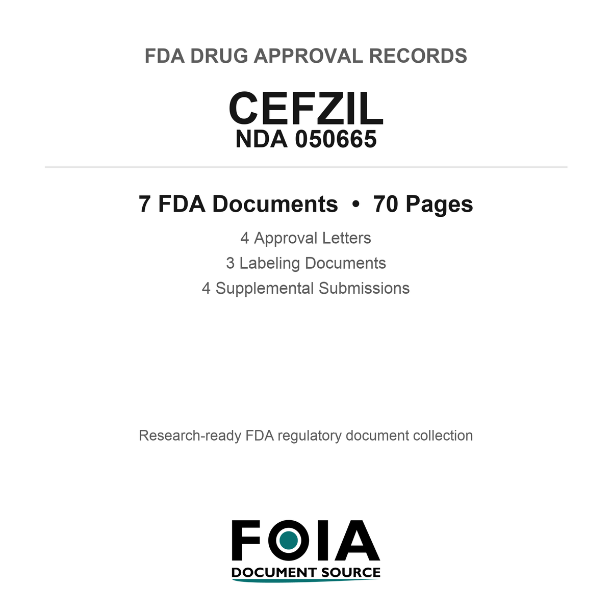 FDA CEFZIL NDA 050665 Approval Package — Approval Records & Labeling