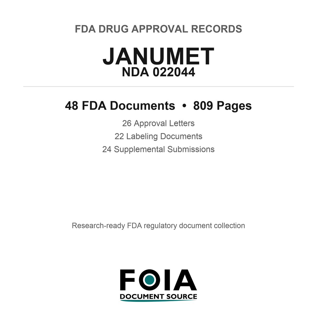 FDA JANUMET NDA 022044 Approval Package — Approval Records & Labeling