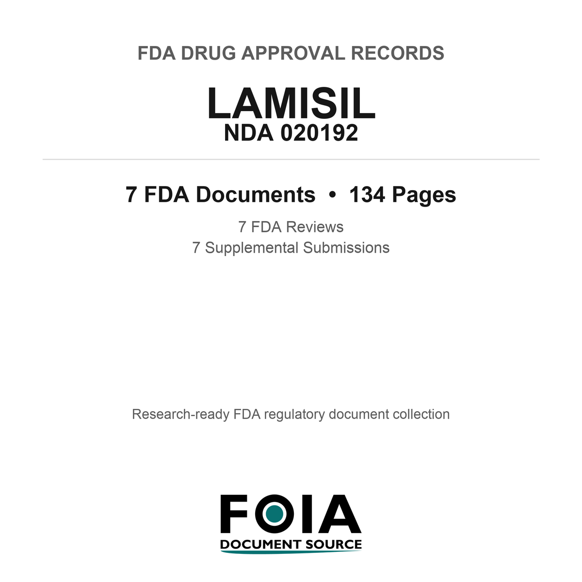 FDA LAMISIL NDA 020192 Approval Package — FDA Reviews
