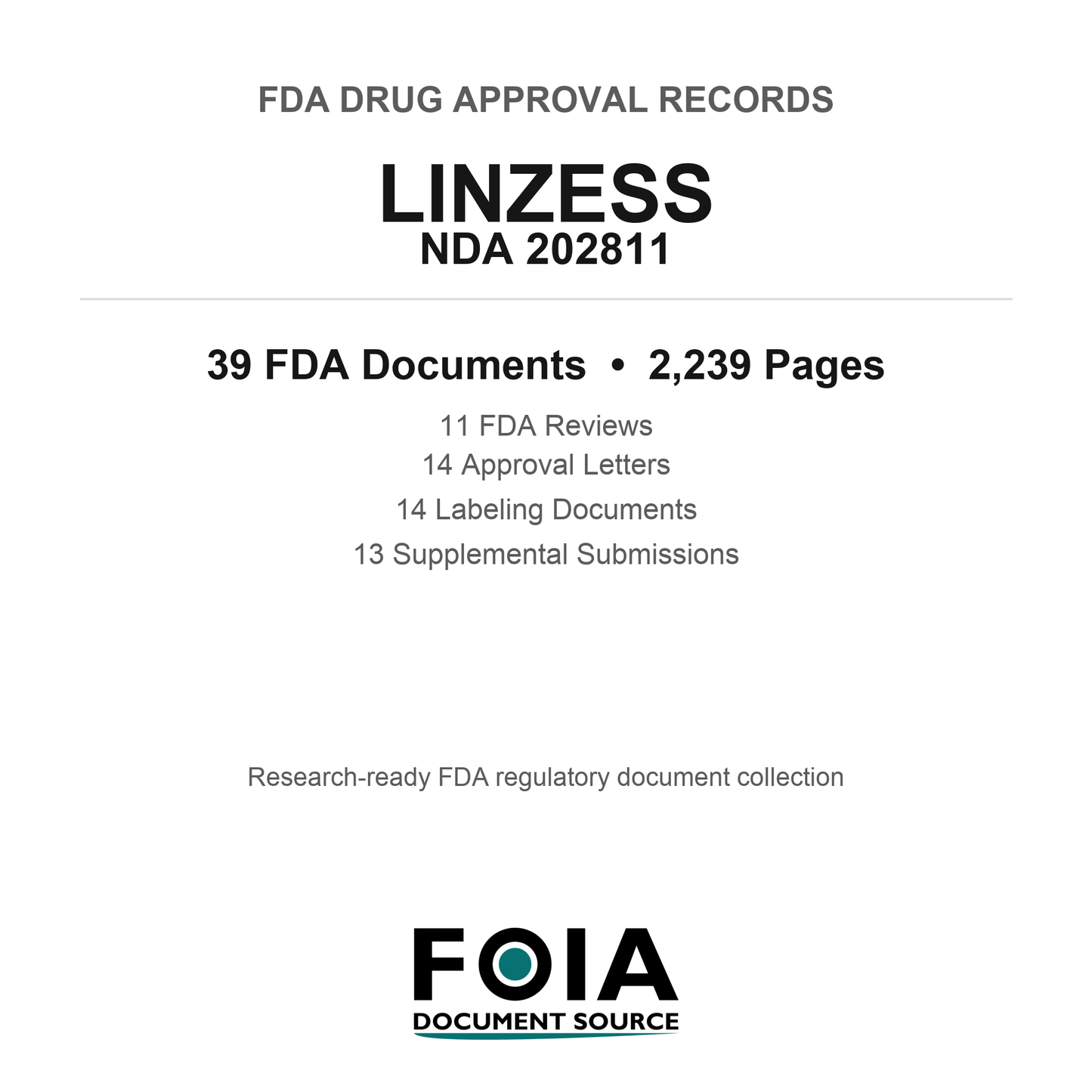 FDA LINZESS NDA 202811 Approval Package — Reviews & Approval Records