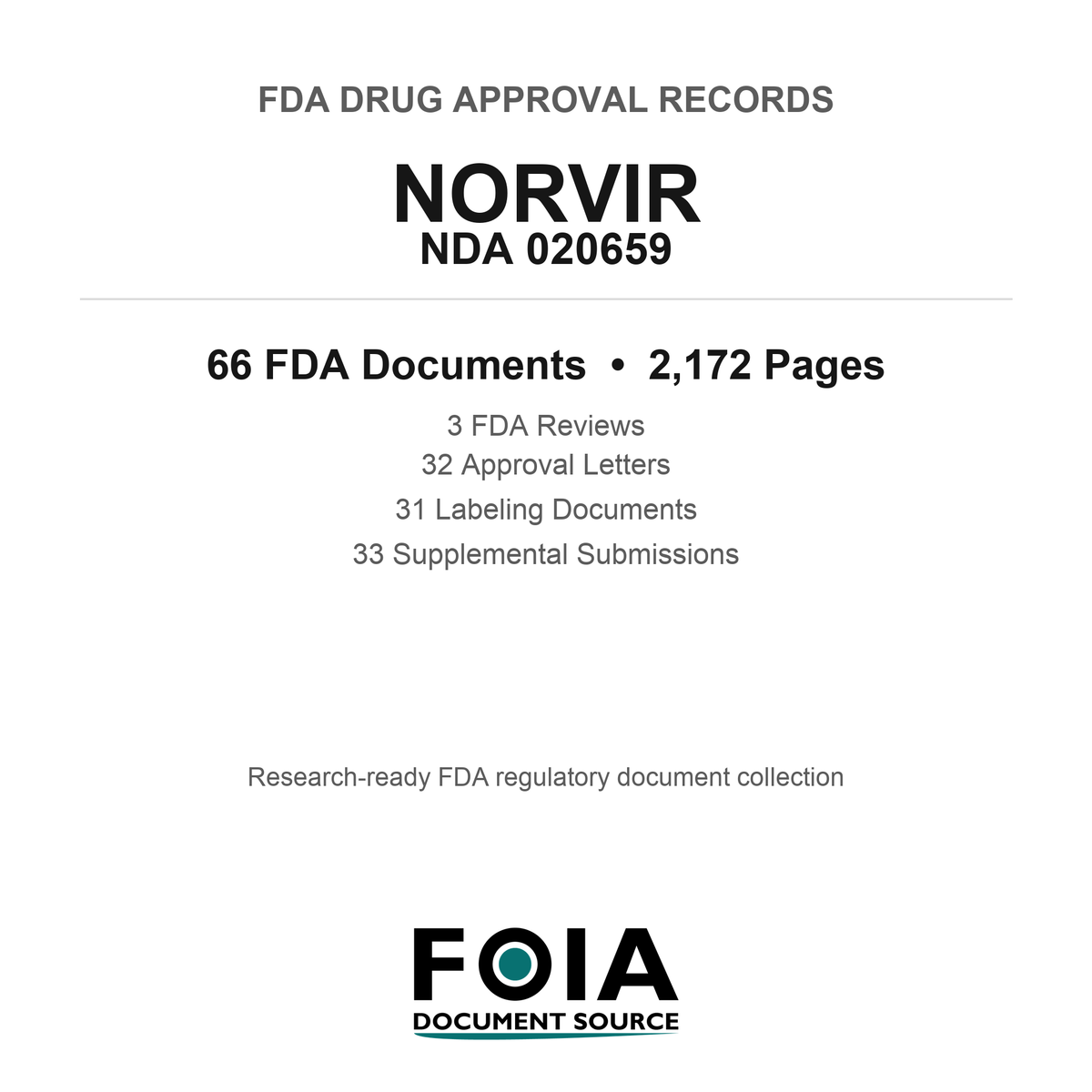 FDA NORVIR NDA 020659 Approval Package — Reviews & Approval Records