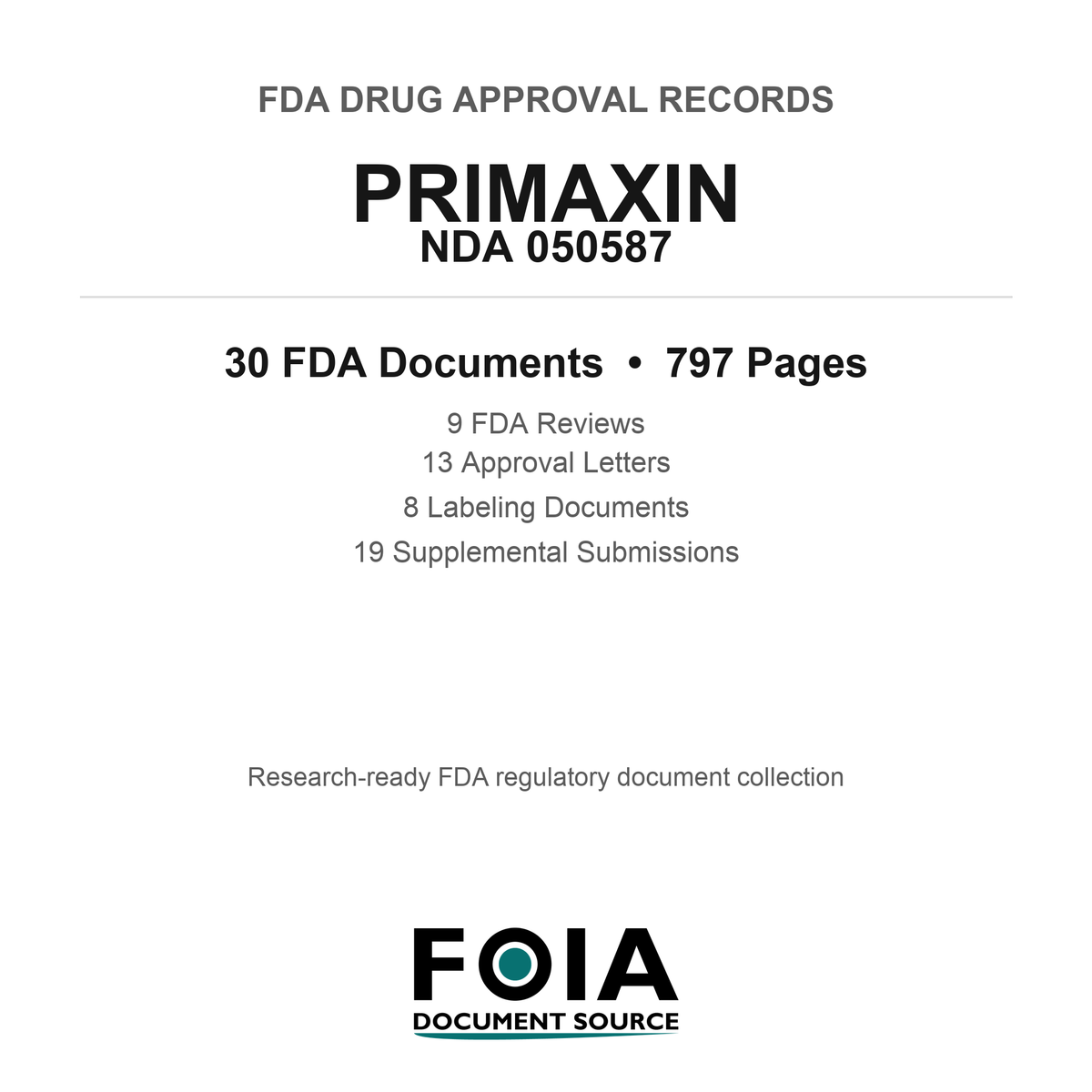 FDA PRIMAXIN NDA 050587 Approval Package — Reviews & Approval Records