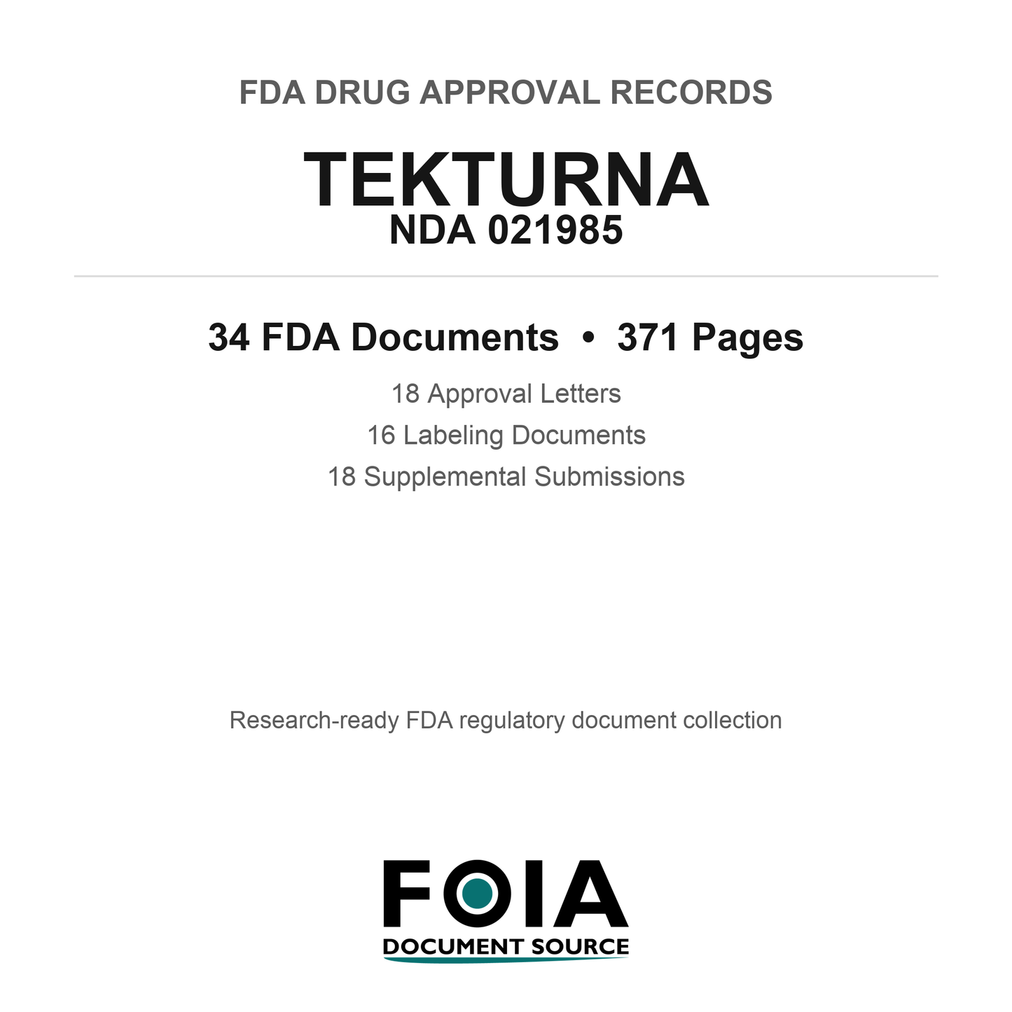 FDA TEKTURNA NDA 021985 Approval Package — Approval Records & Labeling