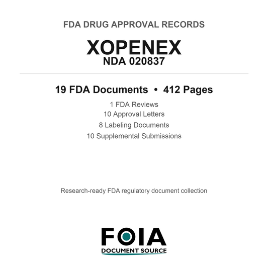 FDA XOPENEX NDA 020837 Approval Package — Reviews & Approval Records