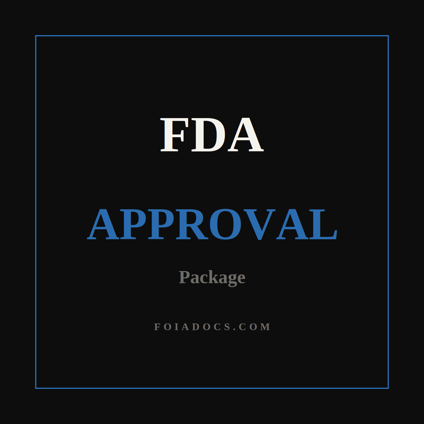 FDA Drug Approval Package, Zepbound (tirzepatide), NDA 217806